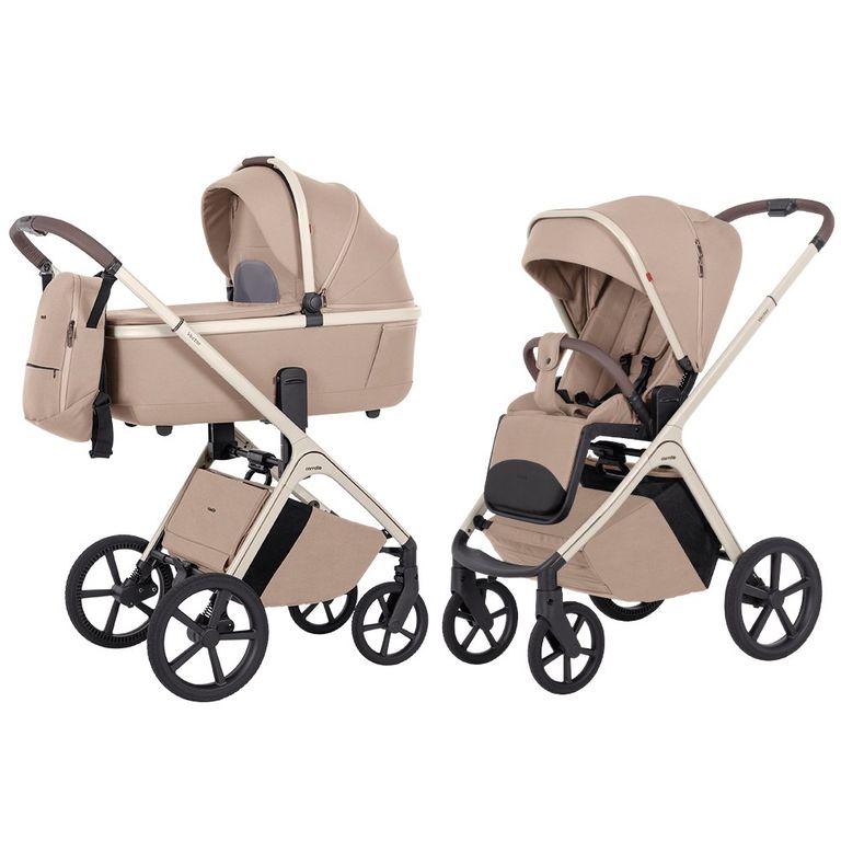 Коляска 2 в 1 Carrello Vector CRL-6550 - Walnut Beige