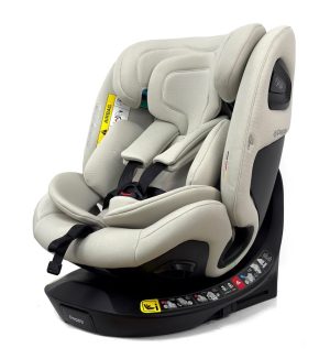 Автокресло Peppy Gtour 0-36 I-Size 40-150 см Platinum светло-серый