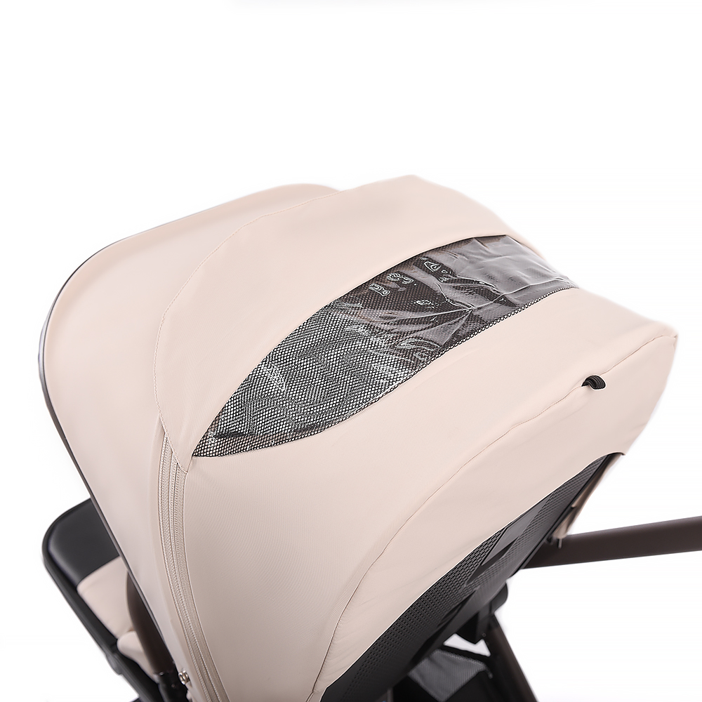 Коляска Peppy Monaco thermo 2 в 1 Beige (молочный) — изображение 24