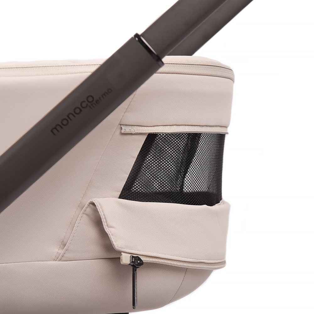 Коляска Peppy Monaco thermo 2 в 1 Beige (молочный) — изображение 20