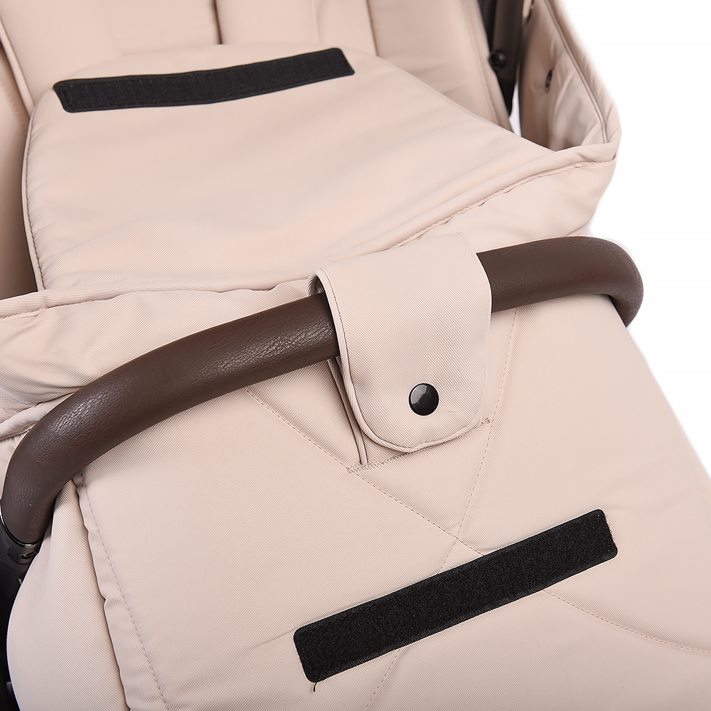 Коляска Peppy Monaco thermo 2 в 1 Beige (молочный) — изображение 3
