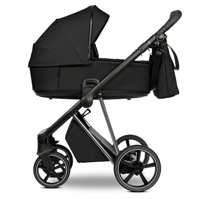 Коляска 2в1 Roan Sol Caviar Black
