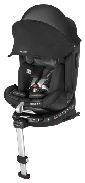 Welldon smart rotate 2 pro+ 0-25 i-Size 40-125см Ebony черный
