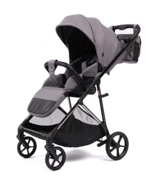 Прогулочная коляска Peppy Amici Grey серый, рама хром