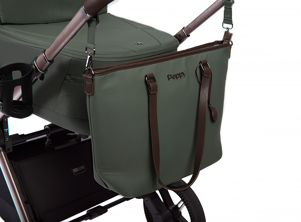 Коляска Peppy Monaco thermo 2 в 1 Green (зеленый) — изображение 10
