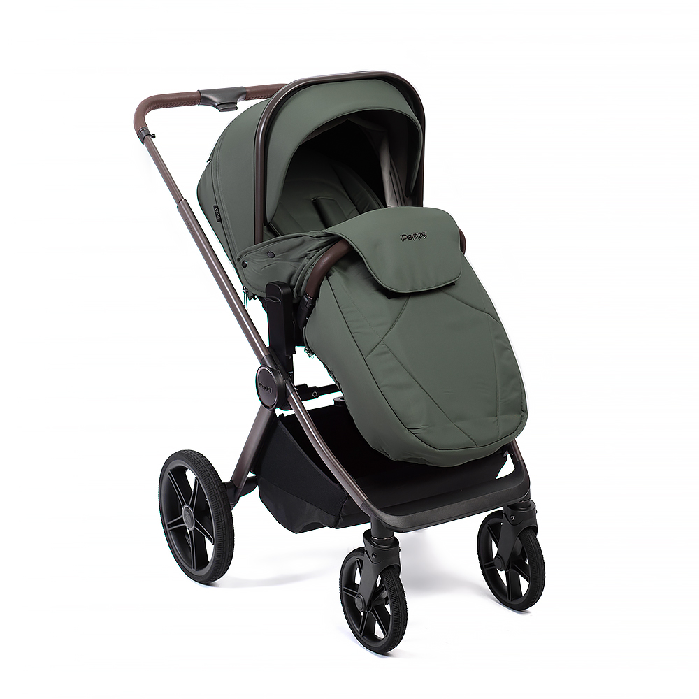 Коляска Peppy Monaco thermo 2 в 1 Green (зеленый) — изображение 21