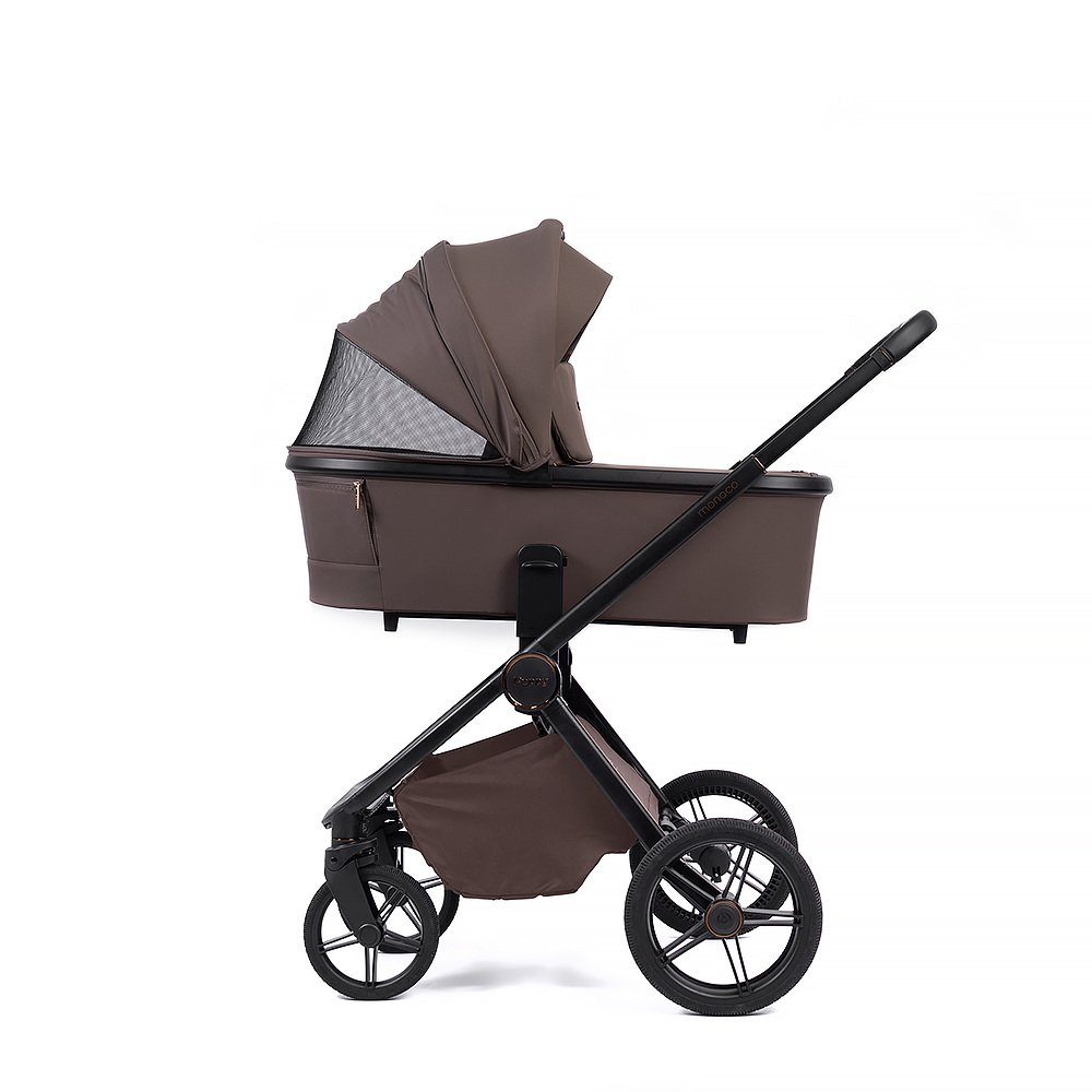 Коляска Peppy Monaco Plus 2 в 1 Brownie (коричневый) — изображение 14