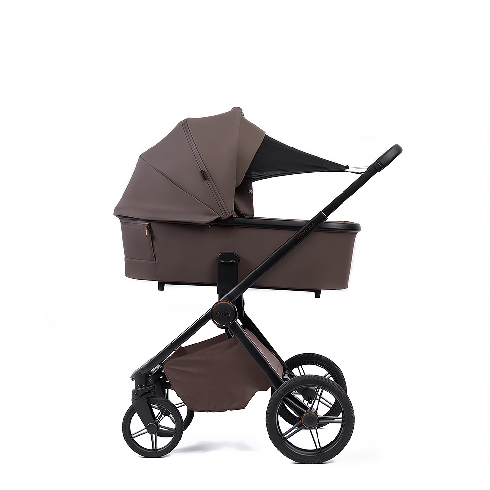 Коляска Peppy Monaco Plus 2 в 1 Brownie (коричневый) — изображение 10