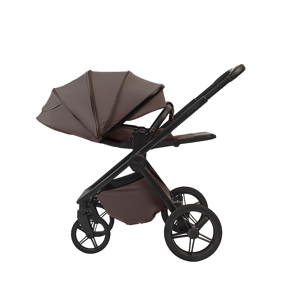 Коляска Peppy Monaco Plus 2 в 1 Brownie (коричневый) — изображение 7