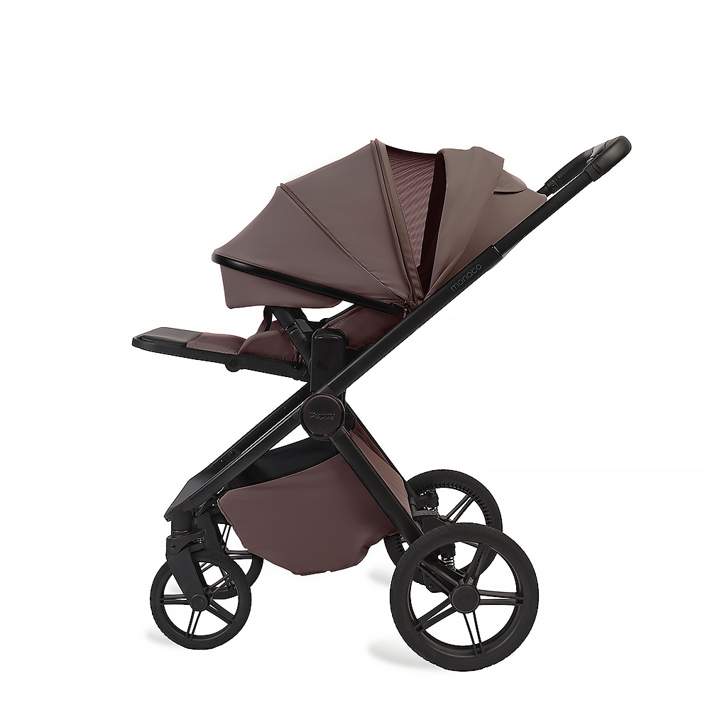 Коляска Peppy Monaco Plus 2 в 1 Brownie (коричневый) — изображение 5