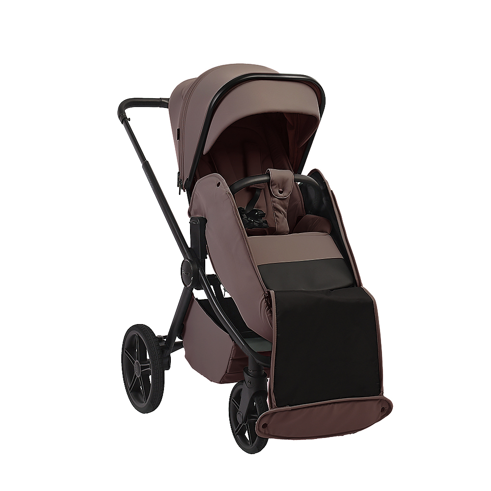 Коляска Peppy Monaco Plus 2 в 1 Brownie (коричневый) — изображение 3