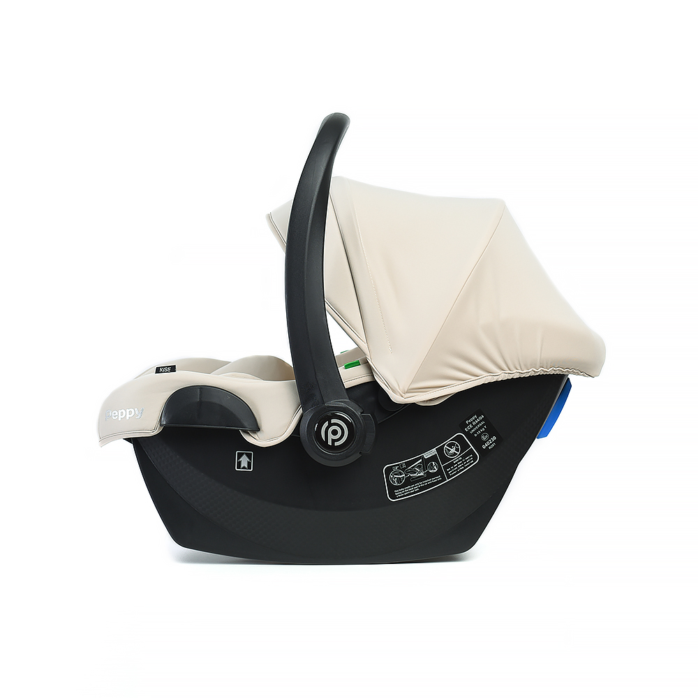 Автолюлька Peppy RIse (carbon) 40-87 см Beige (бежевый) — изображение 20