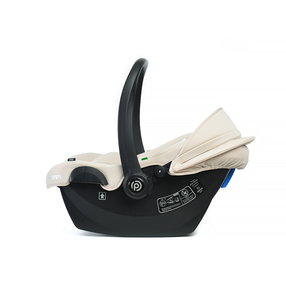 Автолюлька Peppy RIse (carbon) 40-87 см Beige (бежевый) — изображение 16