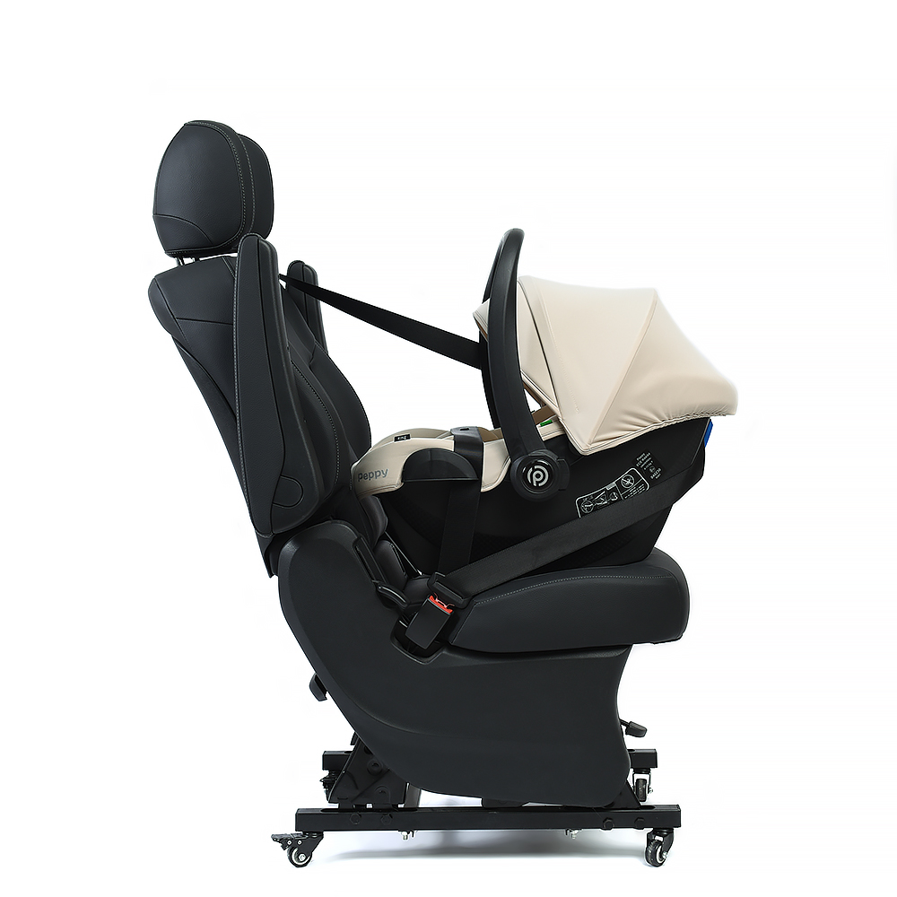 Автолюлька Peppy RIse (carbon) 40-87 см Beige (бежевый) — изображение 7