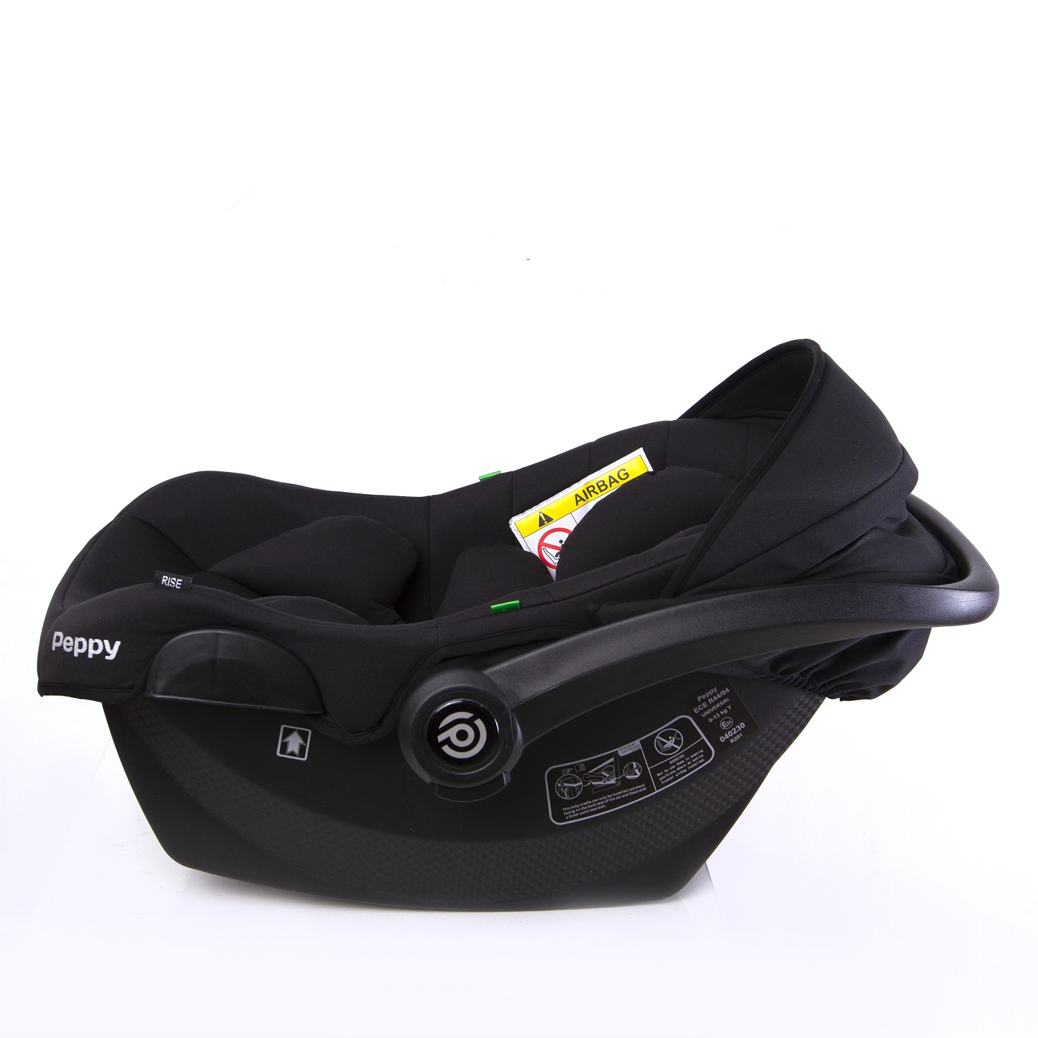 Автолюлька Peppy Rise (carbon) 40-87 см Black (черный) — изображение 11