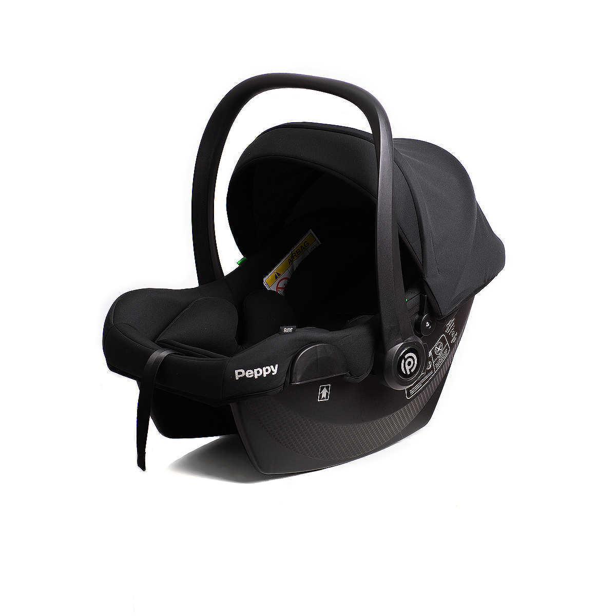 Автолюлька Peppy Rise (carbon) 40-87 см Black (черный) — изображение 4