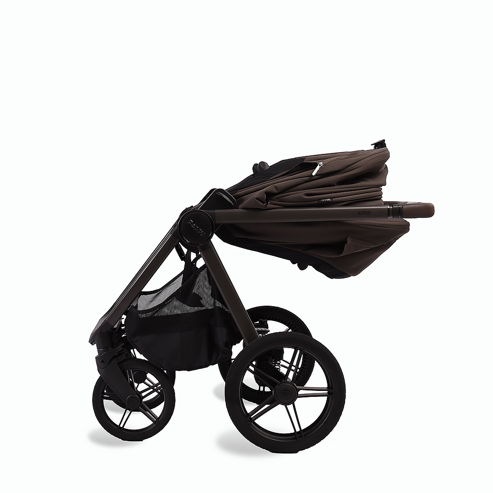 Коляска Peppy Soho 2 в 1 Brown (коричневый) — изображение 12