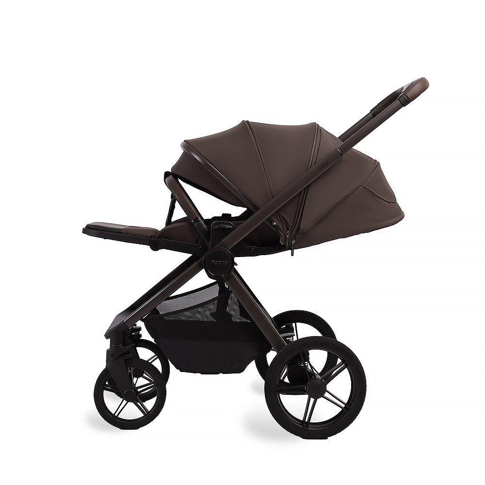 Коляска Peppy Soho 2 в 1 Brown (коричневый) — изображение 10