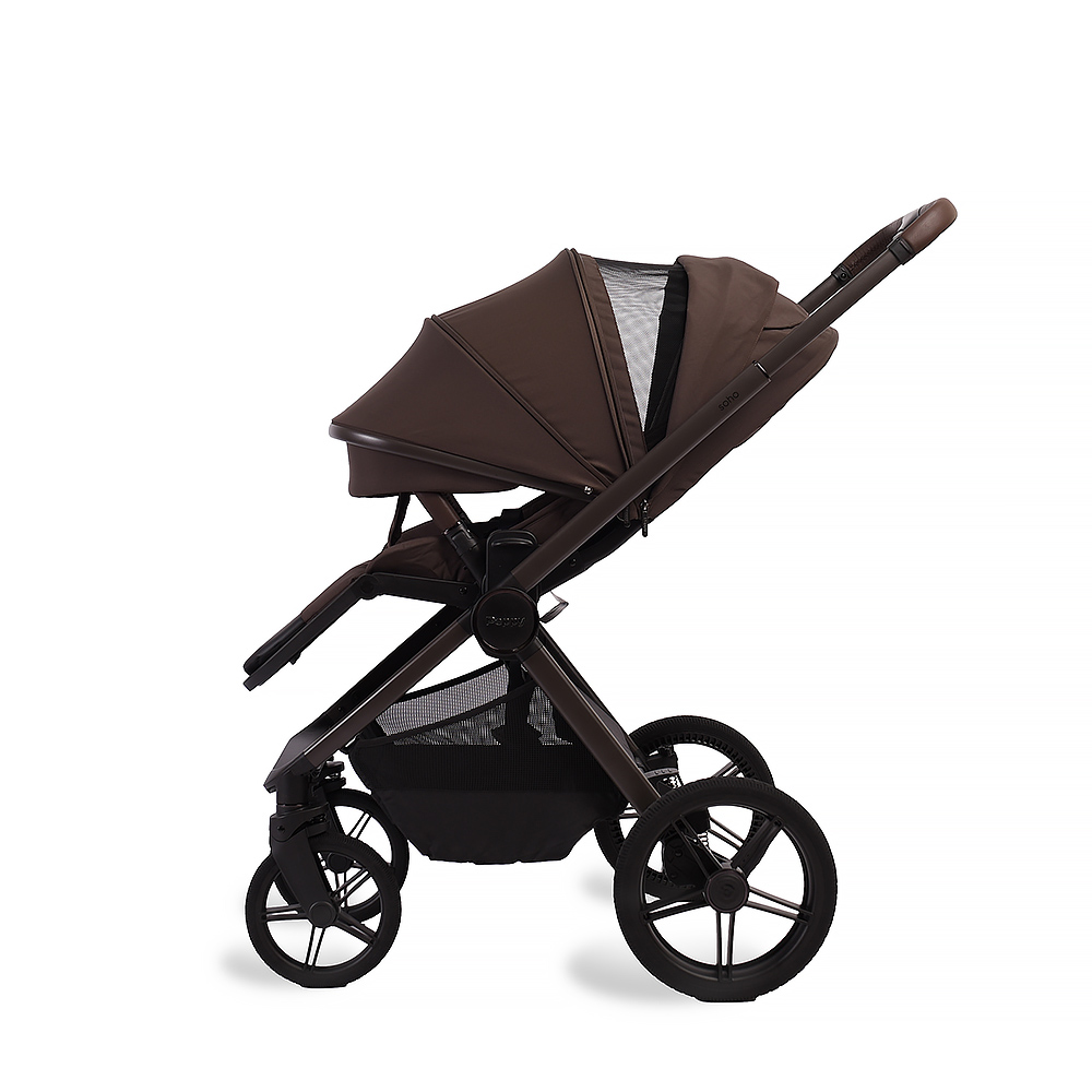 Коляска Peppy Soho 2 в 1 Brown (коричневый) — изображение 9
