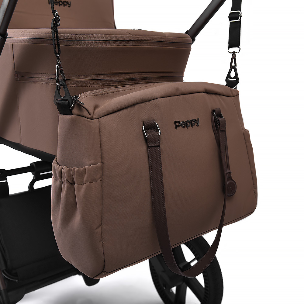 Коляска Peppy Soho 2 в 1 Cappuccino (капучино) — изображение 20