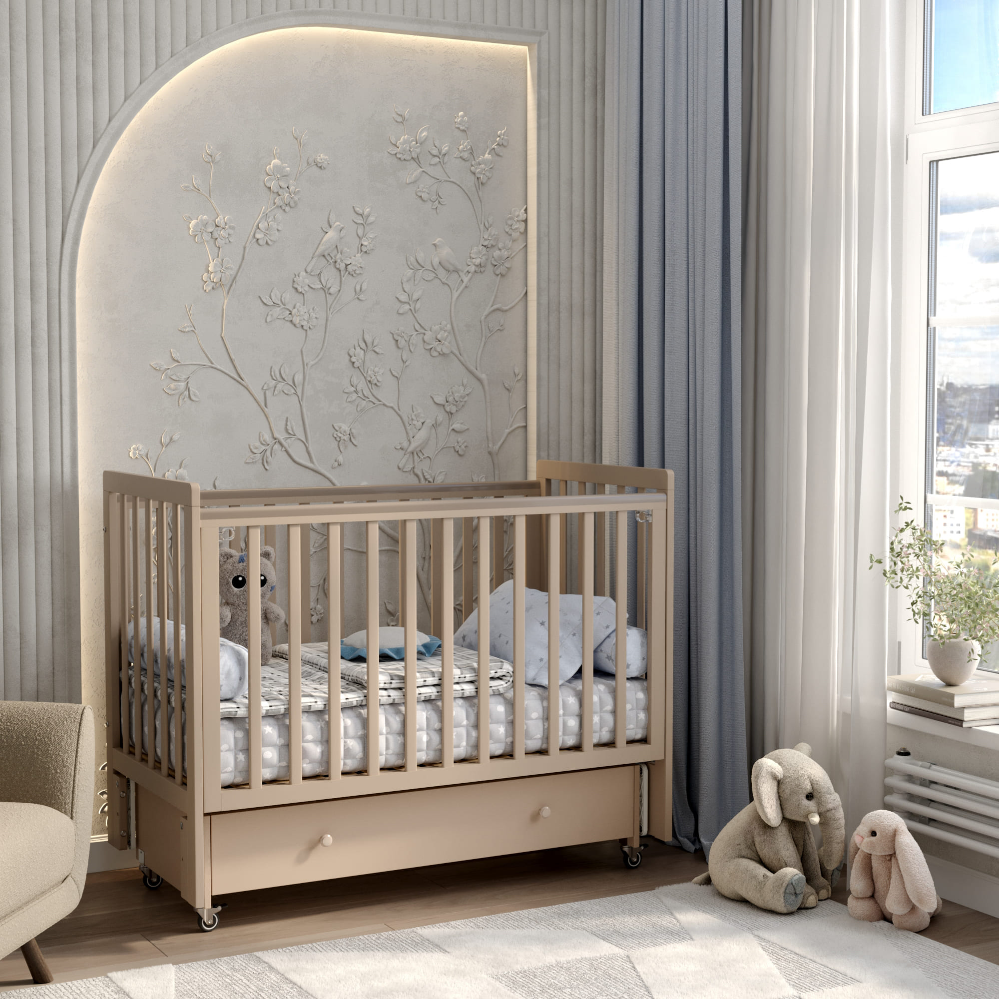 Кроватка Classic Sleep Капучино — изображение 8
